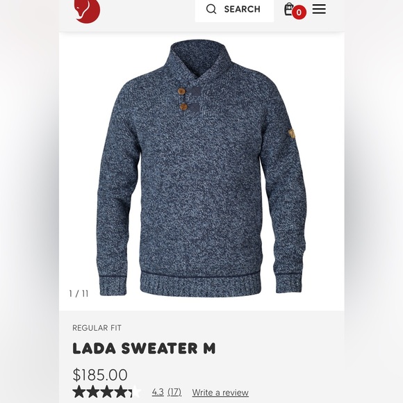 Fjällräven Lada Lambswool Sweater - Picture 3 of 4